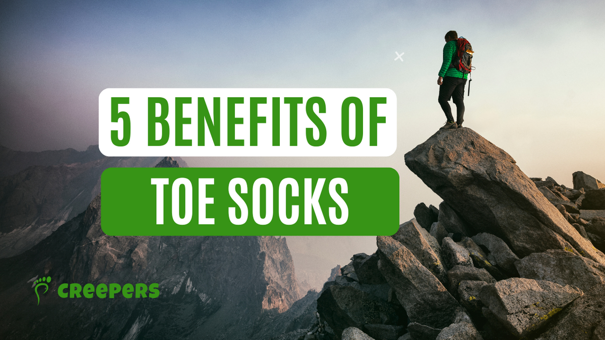The Top 5 Benefits of Toe Socks Creepers Socks
